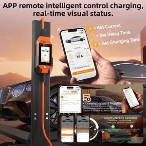 feyree 11kW 3 Phase GB/T AC Portable EV <b>Charger</b> Home Use Charge Station for Electric Vehicles with Dual Temperature Protection - Product Image 5