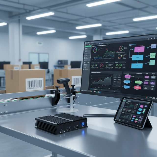 Product Process Tracking and IoT Gateway All in One Data Acquisition System Any Four Protocol