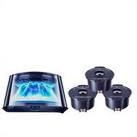 Diffuseur de parfum intelligent pour voiture en plastique, avec fenêtre de visualisation, accessoire d'intérieur haut de gamme, pulvérisation automatique pour assise, éliminateur d'odeurs