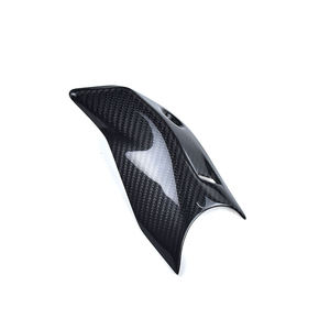 Cache d'échappement en fibre de carbone sèche 3K pour Kawasaki Ninja ZX-25R 2020+ - Product Image 2