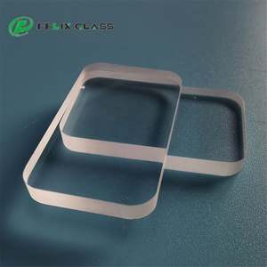 Placa/Sustrato/Disco de Vidrio Cuadrado de Alta Precisión FELIX de Sílice Fundida/JGS1/JGS3/Vidrio Corning 40/20 con Esquinas Redondeadas - Product Image 4