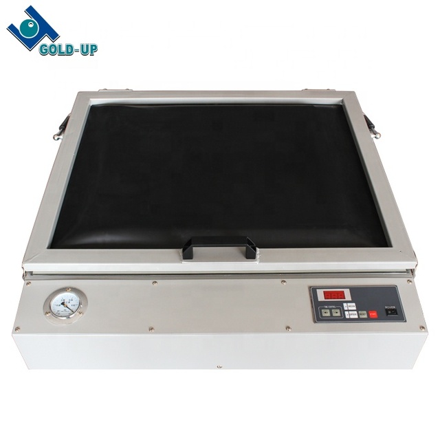 Vacuum UV LED Semi-automatic CE Certified Textile Screen Printing Frame Exposure Equipment Unit Machine 550x850mm Area 220V/110V