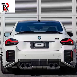 Difusor de Parachoques Trasero de Fibra de Carbono Seca <span class=keywords><strong>M2</strong></span> G87 para <span class=keywords><strong>BMW</strong></span> <span class=keywords><strong>M2</strong></span> Estilo MP, Alerón Trasero, 2023 2024 2025+ Coupé de 2 Puertas - Product Image 2