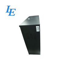 Armoire de vidéosurveillance de sécurité noire pour boîte Dvr Rack