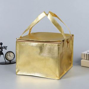 Lonchera/Estuche para Pastel Portátil, Impermeable, con Aislamiento Térmico de Papel de Aluminio Grueso, para 4 Personas, con Cierre y Logotipo Personalizado - Product Image 3
