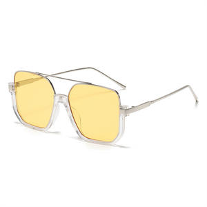 Lunettes de <span class=keywords><strong>soleil</strong></span> polarisées carrées unisexes 2026 – Tendance, luxe, logo personnalisable, accessoires de mode, accessoires de plage, protection UV400, légères - Product Image 3