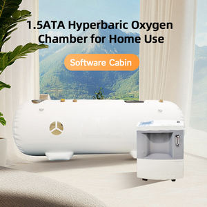 Capsule de chambre à oxygène hyperbare couchée de type 1.5ATA soulagement de la fatigue insomniaque pliable et portable pour la beauté et les personnes âgées - Product Image 4