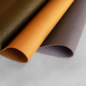 Offre Spéciale 0.75mm Double revêtement arrière PU gaufré végétalien en cuir artificiel imperméable pour chaussures canapés sacs meubles vêtements - Product Image 6