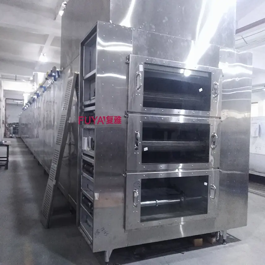 Equipamento de secagem de automatização/forno de túnel de secagem para pão bolo