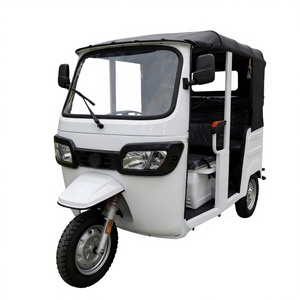 Triciclo Eléctrico de Pasajeros TUK de Cabina Cerrada de Alta Potencia de 1000 W |   Certificado por el DOT con Capacidad de Carga de 400 kg - Product Image 1