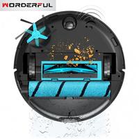 Robot Vacuum Cleaner T2 Pro Lidar Berkualitas Tinggi Terbaru untuk Rumah Tangga, Basah Kering, Kosongkan, Cuci, Isi Ulang, Dock Elektrik