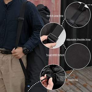 كرسي حمل قابل للطي لتخزين أرضية الصيد والمشي لمسافات طويلة - Product Image 6