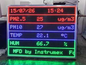 Moniteur de poussière INSTRUMEX AQM-9XX PM2.5/PM10/TSP, surveillance des données en temps réel via 4G LTE et cloud, équipement de surveillance des données, indice de protection IP54, -20°C~60°C - Product Image 2