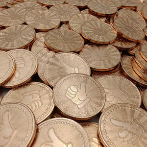 Machine de jeu d'arcade en métal personnalisée en acier inoxydable, fer, laiton, cuivre et argent, avec logo, machine d'amusement à jetons pour les enfants de 3 ans et plus - Product Image 3