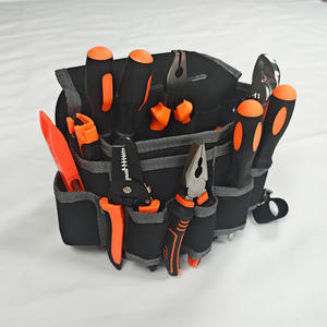 กระเป๋าคาดเอวใส่เครื่องมือ Shuangmeng'er 15-19 ช่อง ปรับสายได้ กันน้ำ ผ้า Oxford กระเป๋าคาดเอวสำหรับซ่อมแซมและจัดเก็บ - Product Image 2