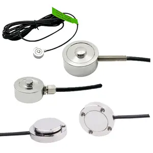 High Precision Stainless Steel Mini Compression Force Sensor Button Type Load Cell For Force Scale Weighing Scale