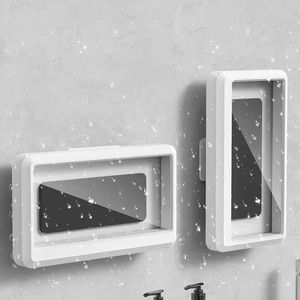 Caja Impermeable para Teléfono Móvil, Montada en la Pared del Baño, con Pantalla Táctil, para Cocina, Almacenamiento Sellado, Venta al Por Mayor - Product Image 4