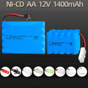 Benutzer definierte Größe Ni-CD <span class=keywords><strong>12V</strong></span> AA wiederauf ladbarer <span class=keywords><strong>NiCD</strong></span> 1400mAh Akku für Elektronik geräte - Product Image 2