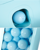 Nouvelle idée commerciale : Distributeur automatique de balles de tennis DEER, capacité 300-600 pièces, métal + plastique, paiement par pièces/jetons, jeu, garantie 1 an