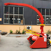 FOYA Récolteuse de fourrage pour ensilage de maïs et herbe de Napier, automotrice, montée sur tracteur, boîte de vitesses, 70-90 CV, haute capacité, largeur de travail 1,4 m