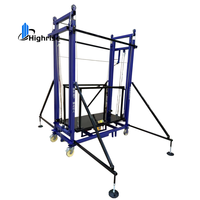 Perancah listrik 4 meter/perancah listrik kecil/Platform perancah listrik seluler