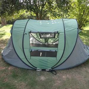 Tente de camping en plein air <span class=keywords><strong>4</strong></span> personnes de haute qualité et imperméable à l'eau légère automatique <span class=keywords><strong>Pop</strong></span> Up randonnée tente de camping - Product Image 3