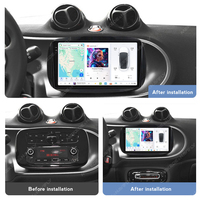 MEKEDE DUDU7 GPS Navigation Android Auto Car Audio Radio Car-play 2K Screen Multimedia Player pour Benz Smart 2014-2020