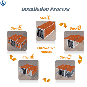 Maison préfabriquée complète 2026 de 20 pieds et 40 pieds extensible, maison préfabriquée de 2, 3 ou 4 chambres, villa préfabriquée, maison mobile, casa <span class=keywords><strong>portable</strong></span> - Product Image 6