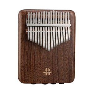 Kalimba Eléctrica A-17 <span class=keywords><strong>de</strong></span> Nogal Negro Americano, <span class=keywords><strong>Instrumento</strong></span> Musical <span class=keywords><strong>de</strong></span> Percusión, Tambor <span class=keywords><strong>de</strong></span> Madera, Kalimba con Teclas - Product Image 1
