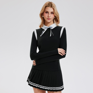 Camiseta <span class=keywords><strong>Polo</strong></span> DOVEARK de Verano con Logotipo Personalizado, de Manga Larga, para Deportes al Aire Libre, Golf, para <span class=keywords><strong>Mujer</strong></span>, Diseño Simple y Versátil, Efecto de Dos Piezas - Product Image 6