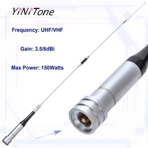 SG-7500 ステンレス製デュアルバンドアンテナ 自動車用アマチュア無線機 144/430MHz UHF/VHF 150W 高利得 3.5/6.0dBi アンテナ - Product Image 5