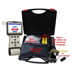 कैमरा और कैपेसिटिव टच पैनल के साथ पेशेवर शराब टेस्टर लुएजर, कम बिजली की खपत के साथ दोहरी चार्ज प्रणाली - Product Image 6