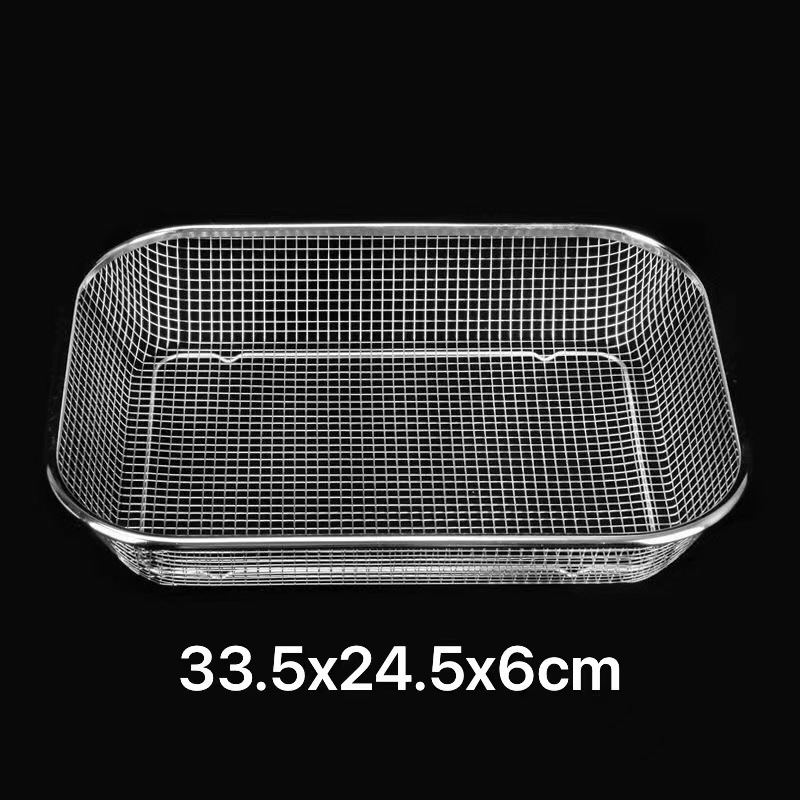 Paniers carrés à grille de taille moyenne (100 boîtes)