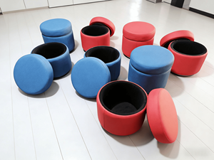 โรงงานนิสโก้ขายส่งโดยตรง เก้าอี้พับเก็บได้หุ้มผ้าอย่างดี ทันสมัย ทนทาน ถอดซักได้ เหมาะสำหรับใช้ในบ้าน ห้องนอน - Product Image 2