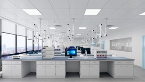 Banco da Laboratorio Sterile in Acciaio Inossidabile per Scuole di Medicina e Ricerca Vaccinale - Piano di Lavoro per Laboratorio Biologico, Arredamento da Laboratorio di Grado Ospedaliero - Product Image 5