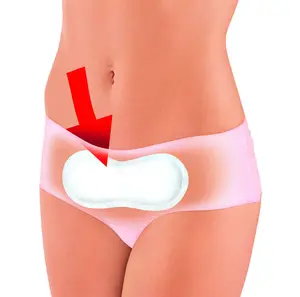 Patch chauffant menstruel pour femme soins des crampes menstruelles pendant 12h pâte sur la peau patch chauffant activé directement par l'air patch de soulagement menstruel