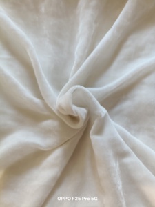 Wholesale 100% Orange Velvet Fabric for Dresses Clothes & Costumes Craft Bows Scrunchies Bags & Car Accessories - Product Image 3