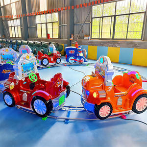 รถไฟฟ้าขนาดเล็กสำหรับเด็ก แบบเคลื่อนที่ได้ ปรับแต่งได้ ใช้ในสวนสนุก หรือสนามเด็กเล่น - Product Image 4