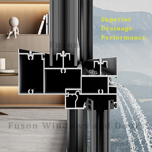 TS25 Aluminum <strong>Windows</strong> Sliding Water Proof Double Glazing Heat Sound Insulated Aluminum Sliding <strong>Window</strong> <strong>With</strong> <strong>Mosquito</strong> <strong>Net</strong> - Product Image 4