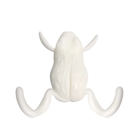 Leurre souple en silicone 35mm 43mm, 6 couleurs, imitation grenouille, flottant et nageant, pour la pêche à la carpe en eau douce, OEM DW38