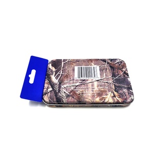 Caja Rectangular de Hojalata con Bisagras y Opción de Logotipo Personalizado para Empaque y Almacenamiento de Regalos Navideños - Product Image 3