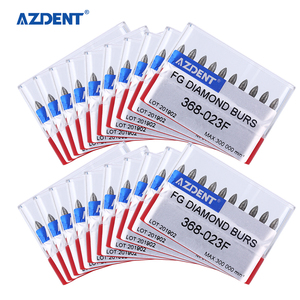 Phổ Biến AZDENT Nha Khoa Hình Dạng Bóng Đá <span class=keywords><strong>FG</strong></span> Kim Cương Bur Kit - Product Image 6