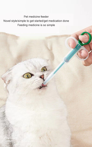 Distributeur de pilules pour animaux de compagnie, type seringue, distributeur de médicaments pour chats, outil d'alimentation orale à pointe souple pour chatons, petits chiens - Product Image 6