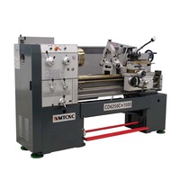 Tour à métaux de haute précision CD6250CX1000, tour à métaux robuste de 1000 mm pour le traitement industriel des métaux