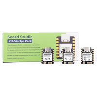 Pack de 3 modèles vocaux XIAO ESP32C6 ATOM - Wi-Fi 6 2,4 GHz, BLE 5.0, Zigbee, Matter, Thread avec interfaces d'antenne intégrées/extérieures pour la maison