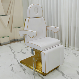 เตียงนวดไฟฟ้าหนัง PU คุณภาพสูงสำหรับต่อขนตา สักคิ้ว ศัลยกรรมตกแต่ง และใช้ในร้านเสริมสวยเชิงพาณิชย์ - Product Image 1