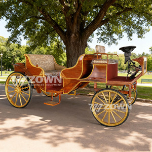 Carruaje de Madera Vintage de Diseño Clásico con Acabado Personalizado, Ideal para Eventos y Recorridos Turísticos - Product Image 6