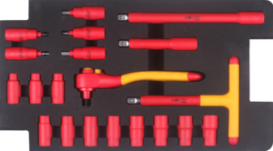Multi Functional Piece 1000v Vde Insulated <b>Tool</b> Kit Car Repair Sets With <b>Spanners</b> Pliers Screwdrivers Sockets 03 <b>Tool</b> Repair Car - Product Image 6