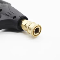 Amare 1/4 Quick 2610 Psi Lance à mousse réglable en plastique et laiton pour lavage de voiture, connecteur de lance à mousse, réservoir d'eau de 2 L, canon à mousse 31010007