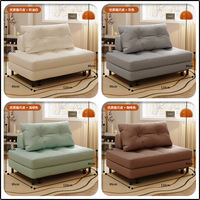 Einzels itz Klapp Multifunktions-Schlafs ofa Wohnzimmer möbel Platz sparen Couch Divan Modernes Schlafs ofa Cum Bed